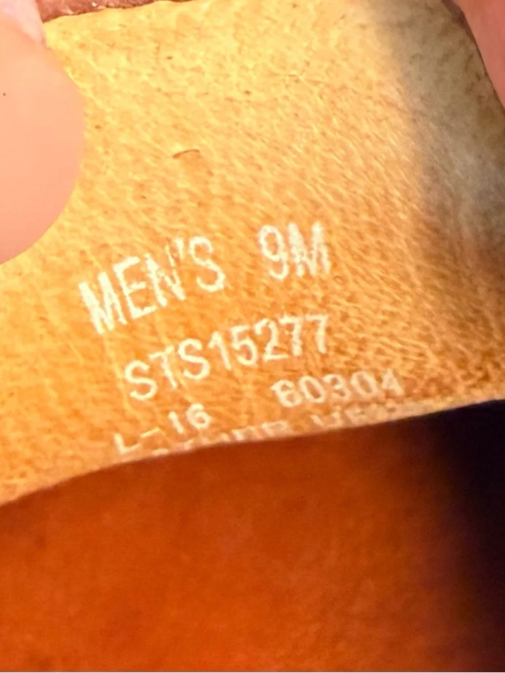 Sperry Men’s Tan Leather 2-Eye Boat Shoes